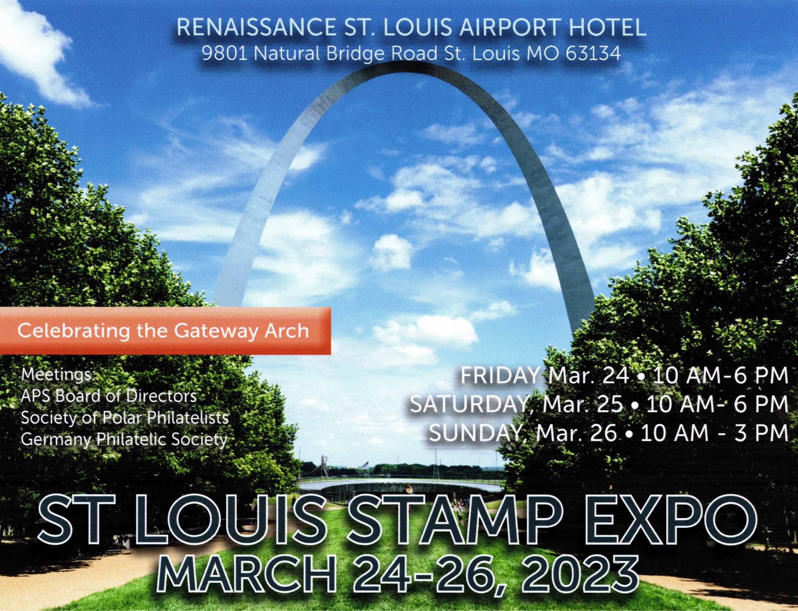 St. Louis Stamp Expo 2023 Greater Mound City Stamp Club