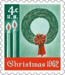 What is the First Christmas Stamp?