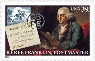 Famous Postal Employees: Benjamin Franklin (August 2025)